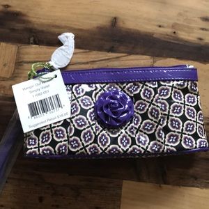 Vera Bradley wristlet retired pattern NWT